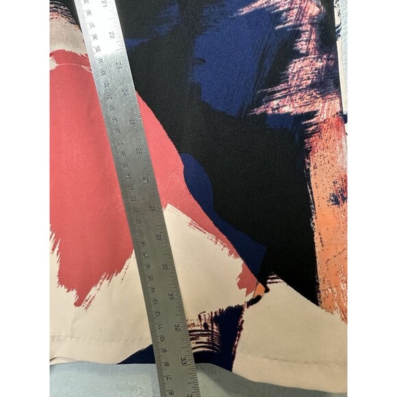 Le Château - Abstract Print Sleeveless Sheath Dress - Size XS - Picture 8 of 13